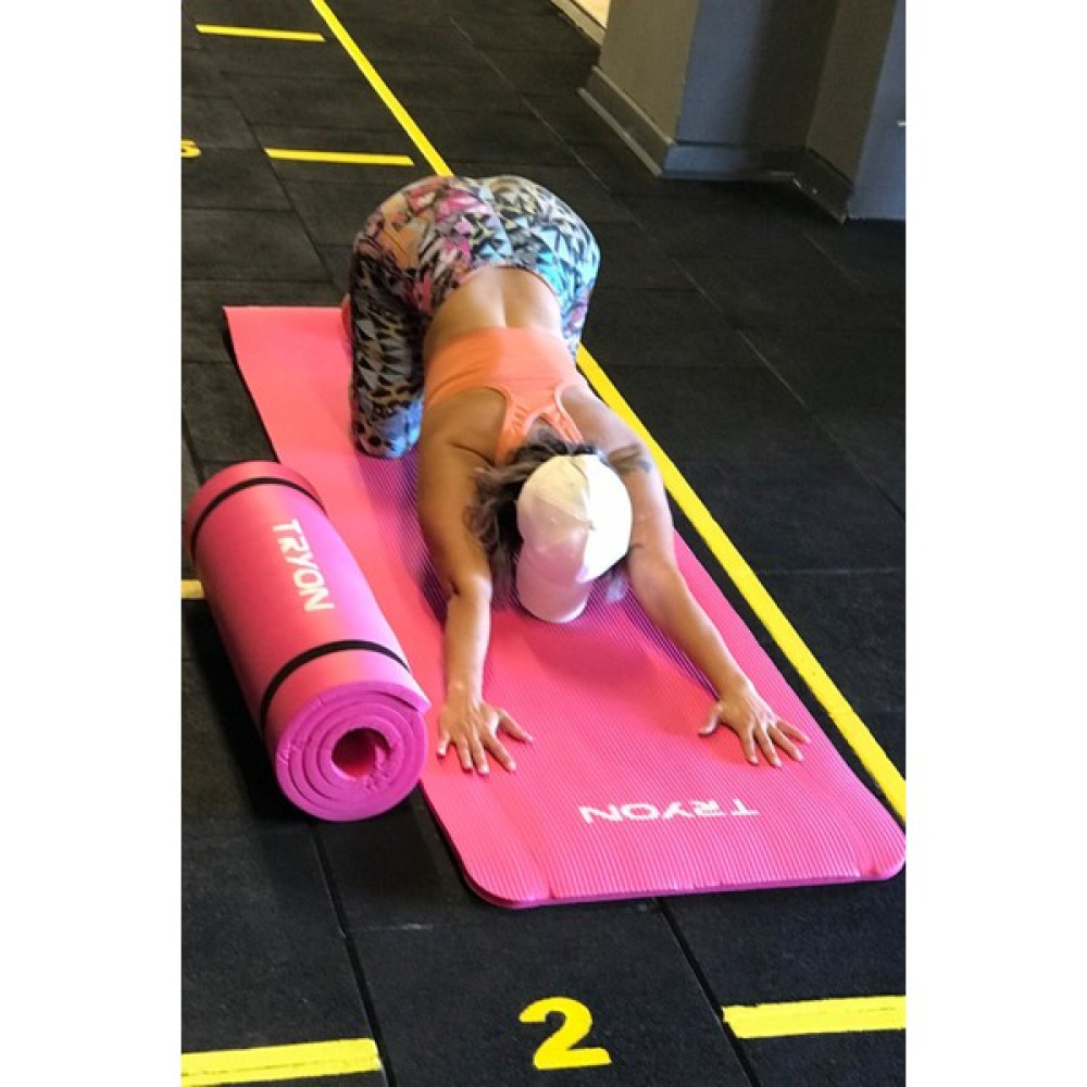 Tryon YM-150 -1,5 cm Pembe Mat Minderi -TRY-15YM Pilates Minderi Fiyatı