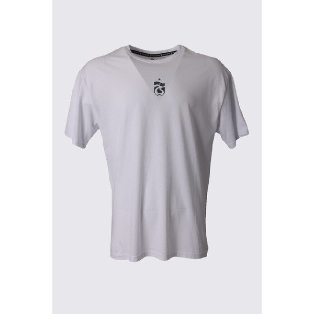 TS Club Trabzonspor Tshirt Bisiklet Yaka Sırt Baskılı - Beyaz - L Oto Boyaları Fiyatı