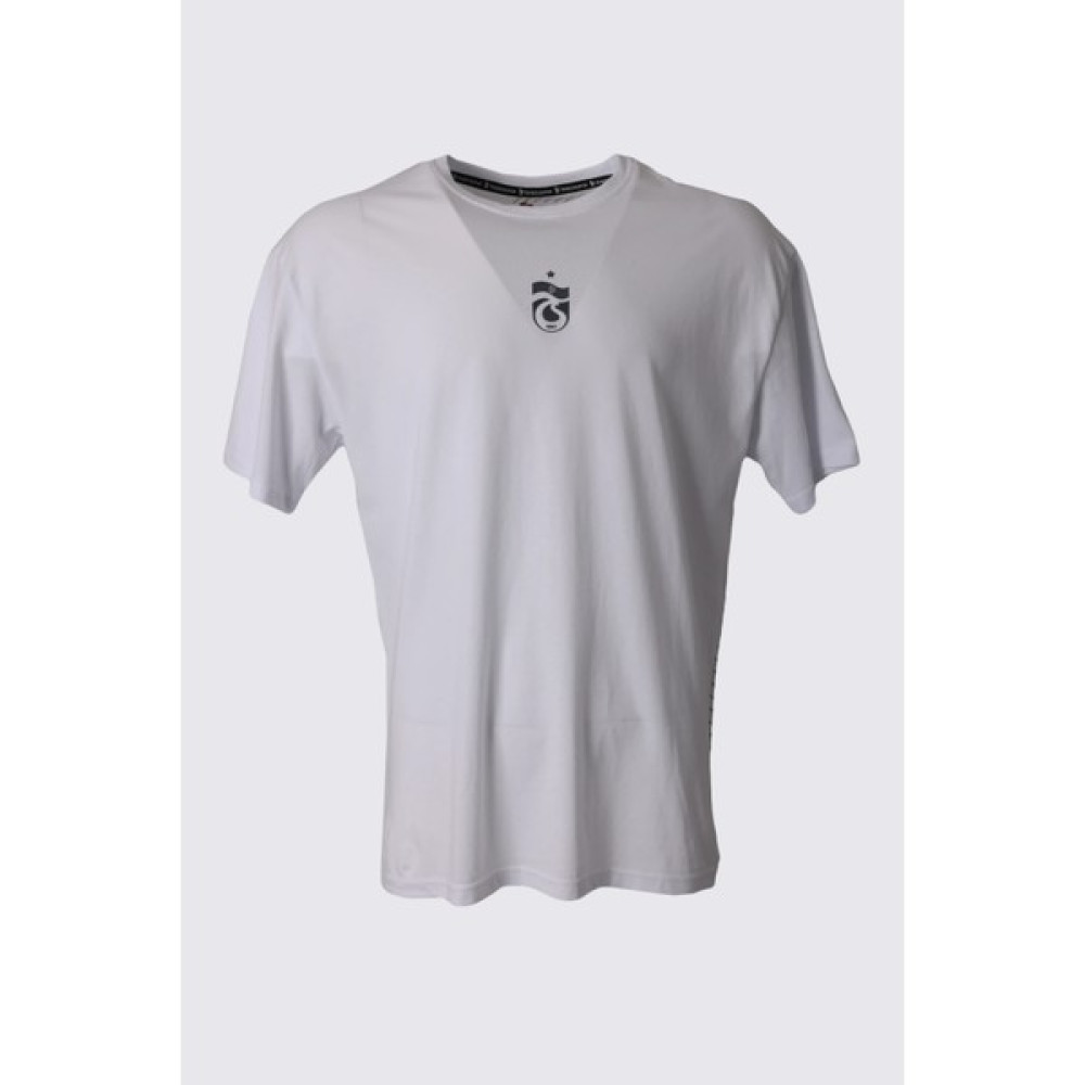 TS Club Trabzonspor Tshirt Bisiklet Yaka Sırt Baskılı - Beyaz - M Oto Boyaları Fiyatı