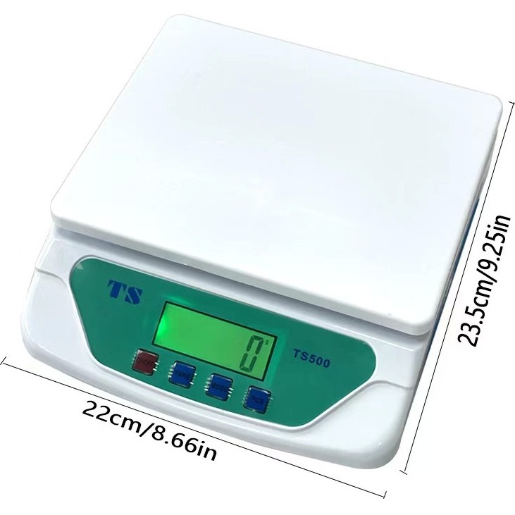 TS TS-500 Dijital Terazi - LCD Ekran Dara Alma Sayım Fonksiyonlu Yüksek Hassasiyetli Tartım Cihazı Diğer Fiyatı