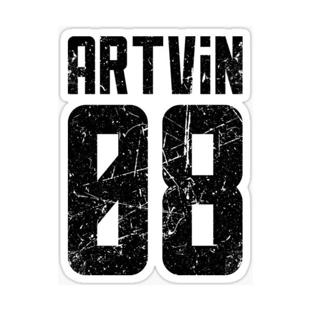 TSC 08 Artvin Sticker Yapıştırma Oto Etiket 17CM - Siyah Oto Boyaları Fiyatı