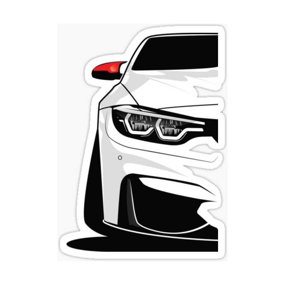 TSC F30 Araba Resmi Cam Sticker Yapıştırma 16CM 2 Adet - Beyaz - Şeffaf Oto Boyaları Fiyatı