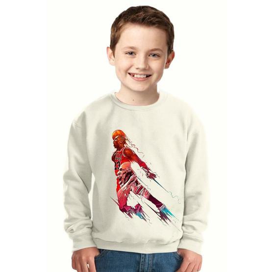Tshirthane Basketboll Michael Jordan Çocuk Sweatshirt