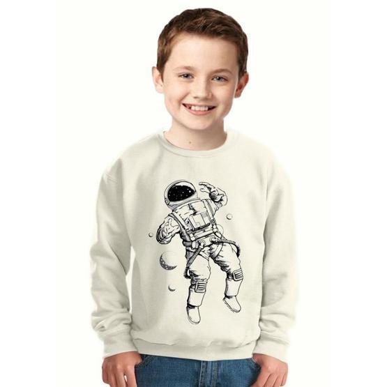 Tshirthane Nasa Uzay Astronot Gezinti Çocuk Sweatshirt