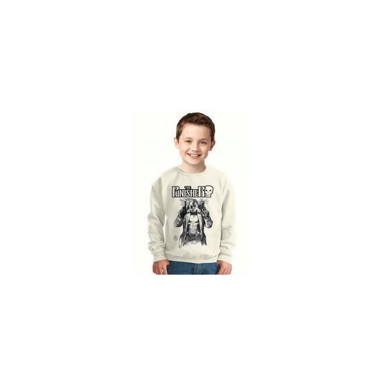 Tshirthane The Punisher Frank Castle Çocuk Sweatshirt Erkek Çocuk Sweatshirt Fiyatı