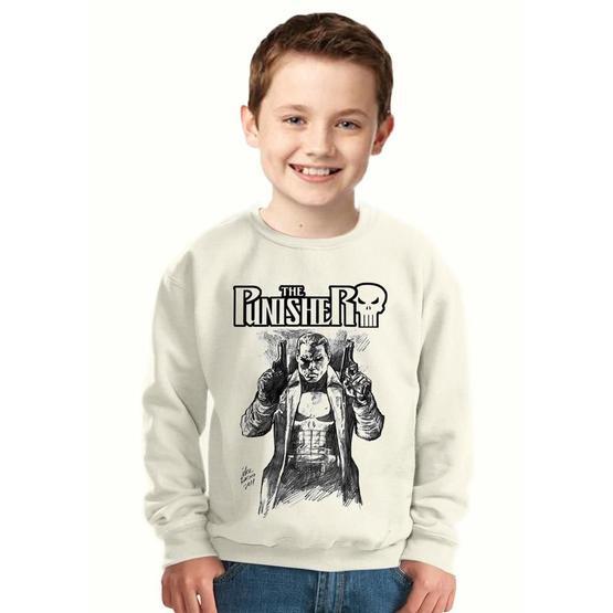 Tshirthane The Punisher Frank Castle Çocuk Sweatshirt