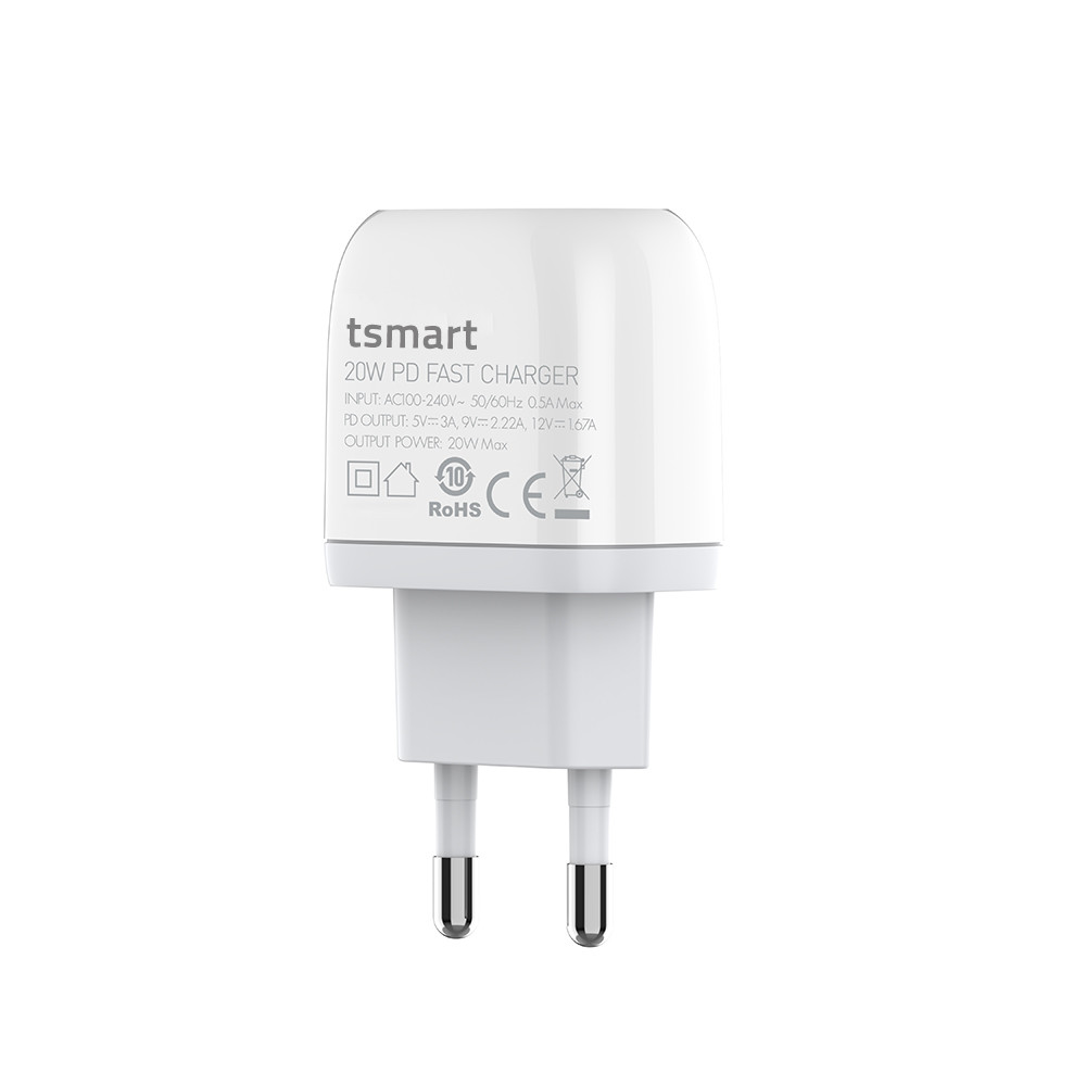 Tsmart Type C PD 20W Seyahat Hızlı Şarj Cihazı TS-PDE20 Bilgisayar Çevirici ve Adaptörü Fiyatı