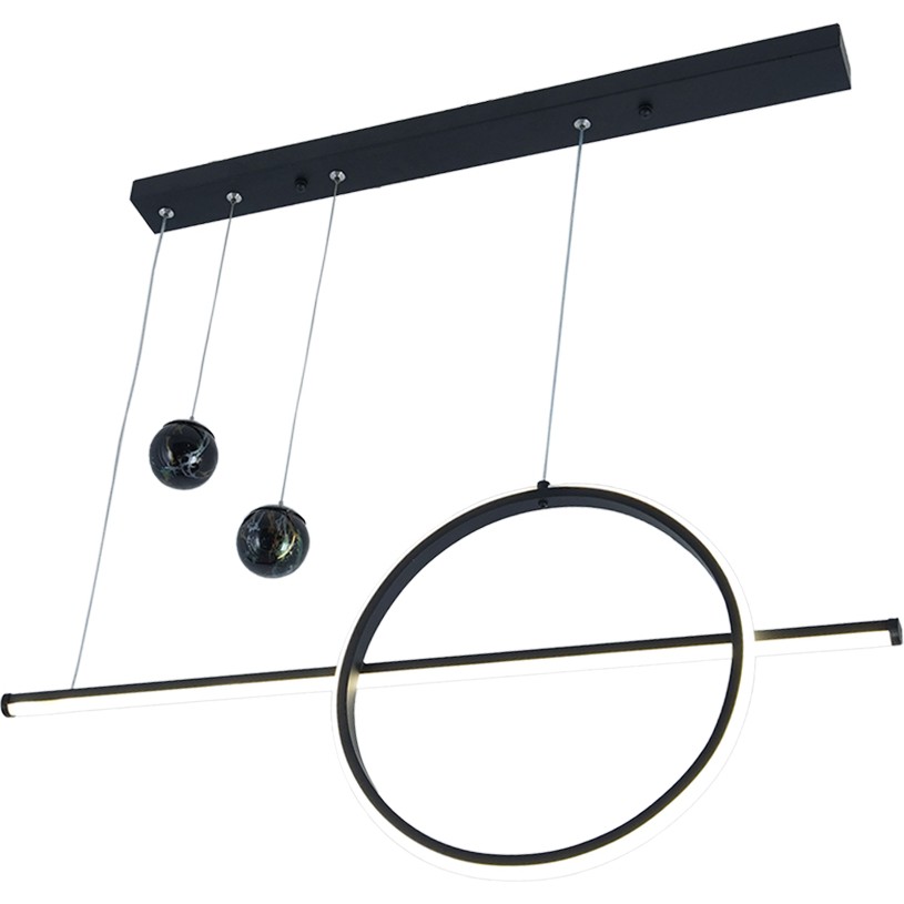 TT Aydınlatma TT026-SY Tt Aydınlatma Mat Siyah LED Avize - Sarı - 1 Avize Fiyatı