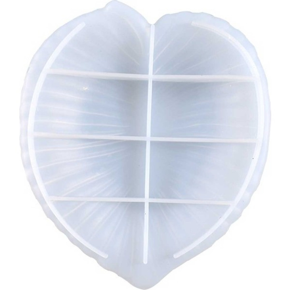 TT Tahtakale Toptancıları Epoksi Silikon Kalıp Kalp Model Tabak Kalıbı 14X16.2 cm Sanatsal Malzemeler Fiyatı