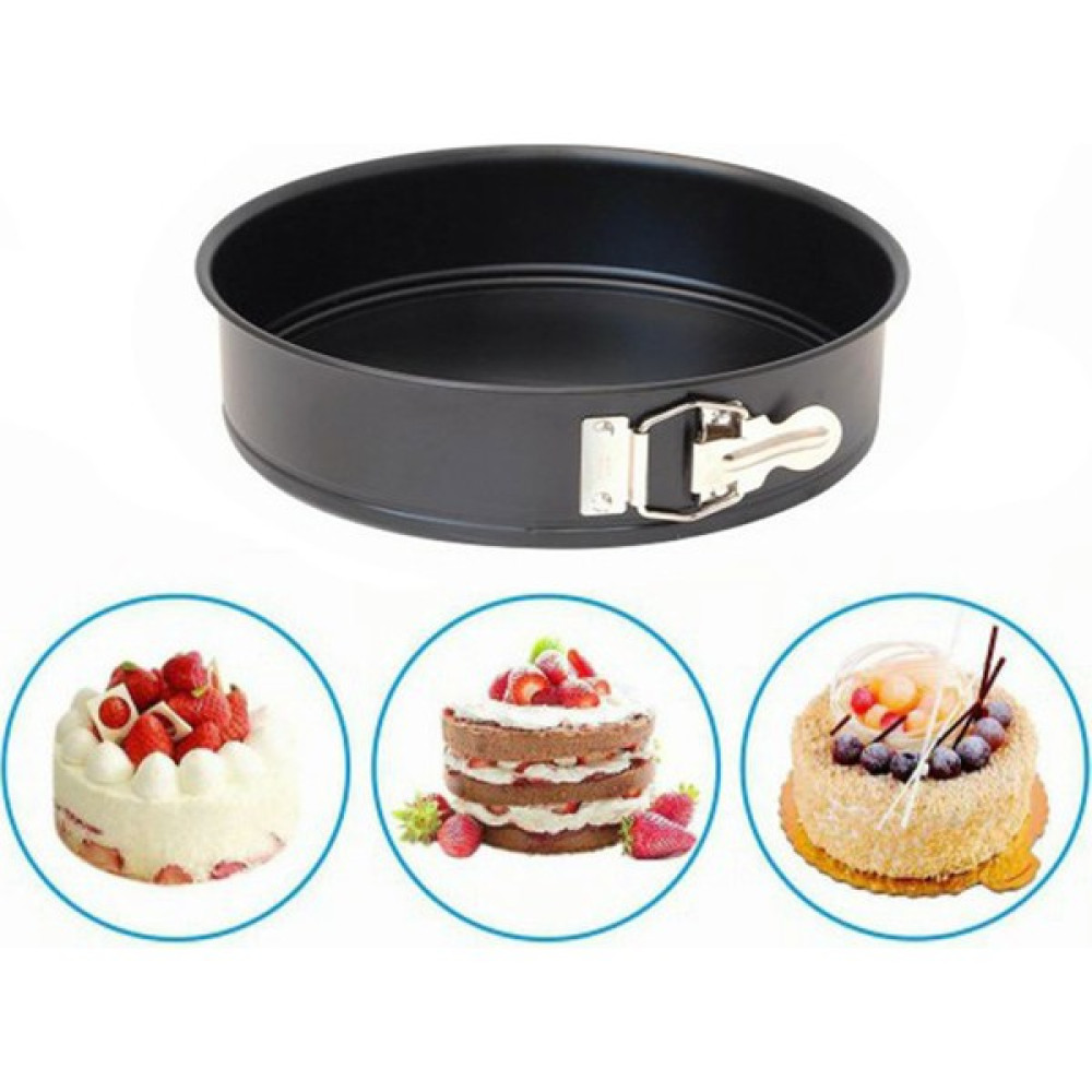 TT Tahtakale Toptancıları Patisse Yuvarlak Kelepçeli Altı Çıkan Pasta Kek Kalıbı 6.5 x 20 cm. Kek Kalıpları Fiyatı