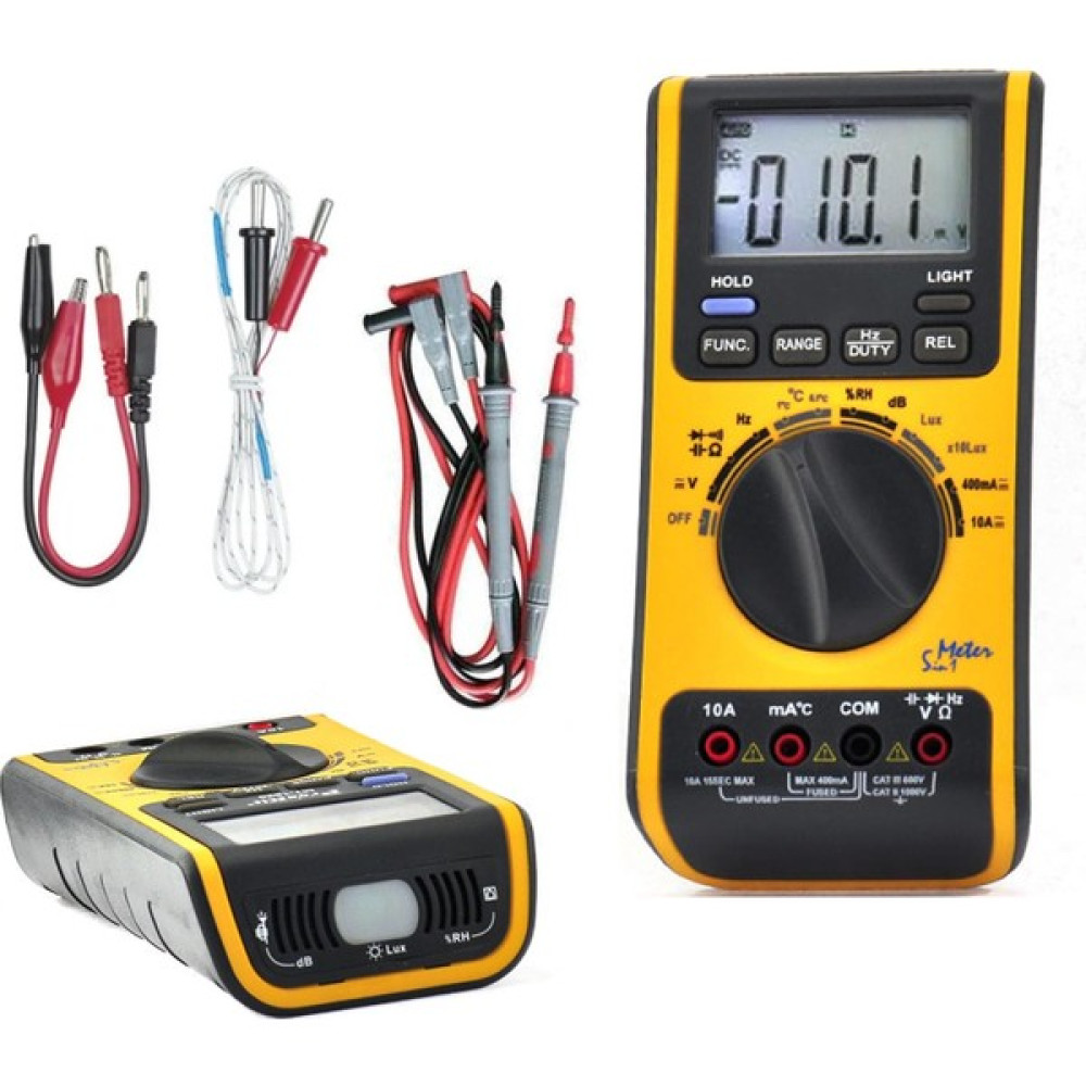 TT-Technich Ölçü Aleti Autorange Dijital Multimetre 5ın1 Çok Fonksiyonlu Tt-Echnı-C Va-19 Oto Boyaları Fiyatı