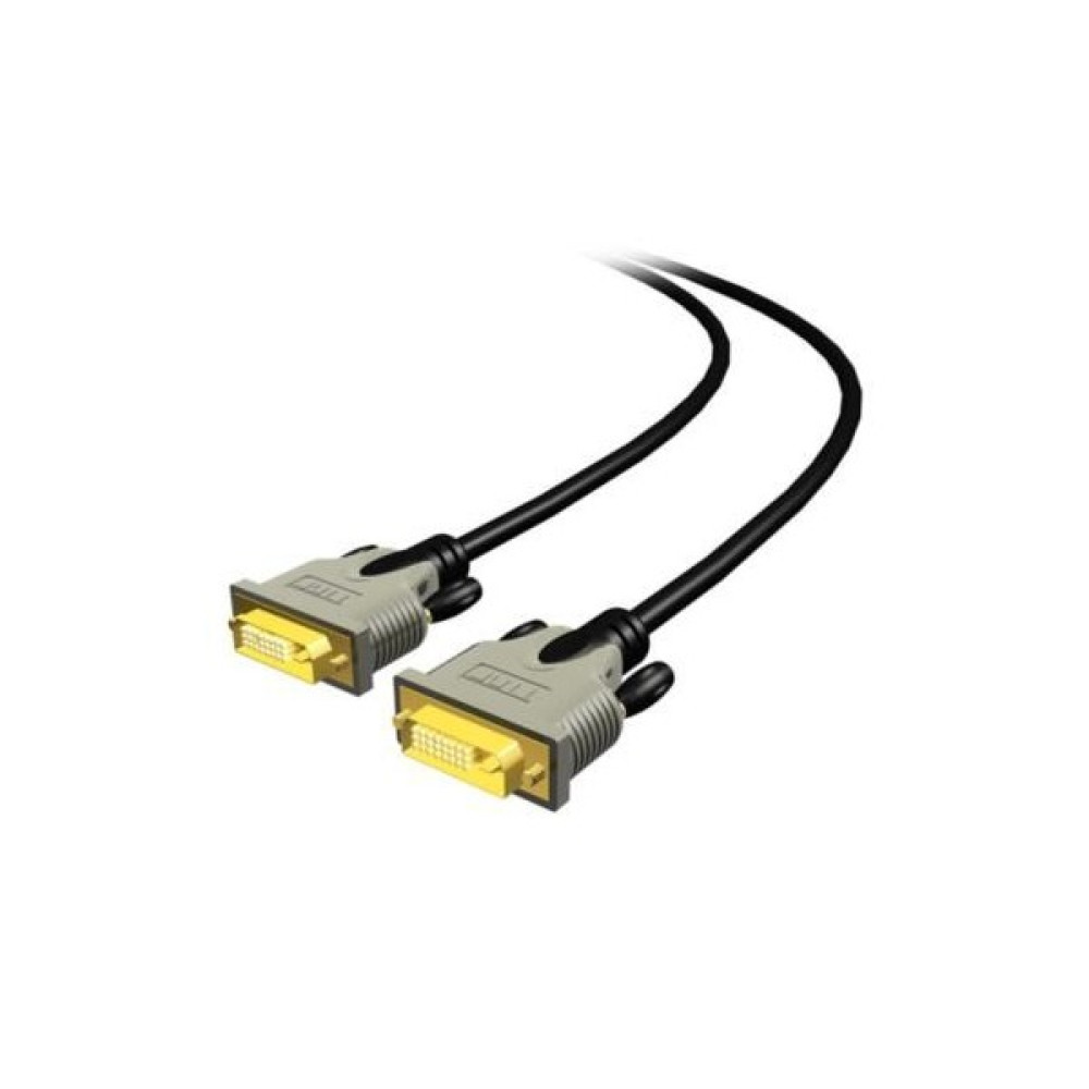 TTAF dvi - dvi Kablo Pvc (24K Gold) Pvc Siyah-gri Premium Serisi 2 Metre (96046) Ses Kablosu Fiyatı