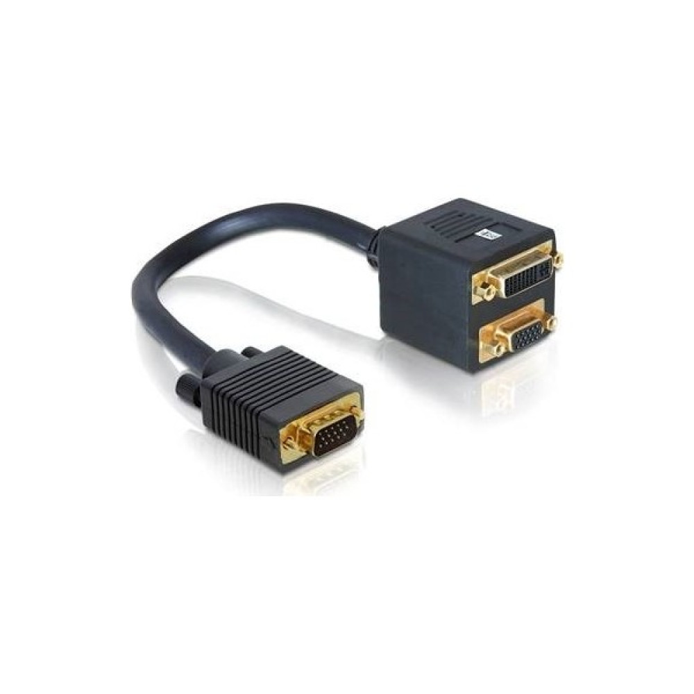 Ttaf VGA Erkek-Vga Dişi+ DVI Dişi Pasif Çevirici Bilgisayar Çevirici ve Adaptörü Fiyatı