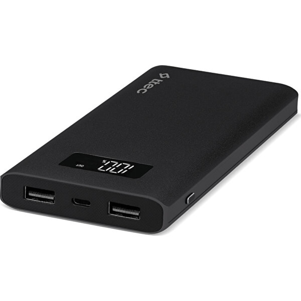Ttec AlumiSlim LCD 10000mAh Taşınabilir Şarj Aleti Powerbank Siyah Taşınabilir Şarj Cihazı - Powerbank Fiyatı