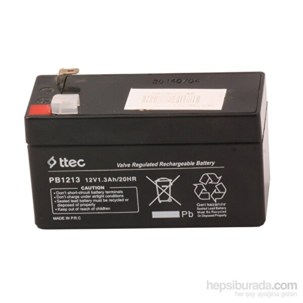 Ttec Plus 12V 1.3Ah Bakımsız Kuru Akü Akü Takviye Kablosu Fiyatı