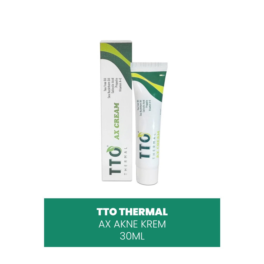 TTO Ax Akne Krem 30 ml (ÇAY AĞACI YAĞI / TEA TREE OIL) Vücut Losyonu ve Nemlendiricileri Fiyatı