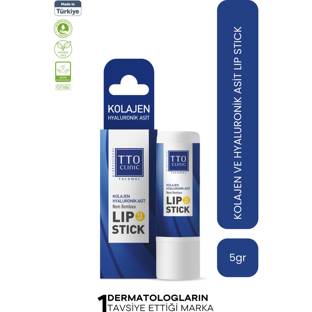 Tto Clınıc Lip Stick - Kolajen & Hyaluronik Asit 15 Spf Dudak Bakımı / Koruyucu Fiyatı