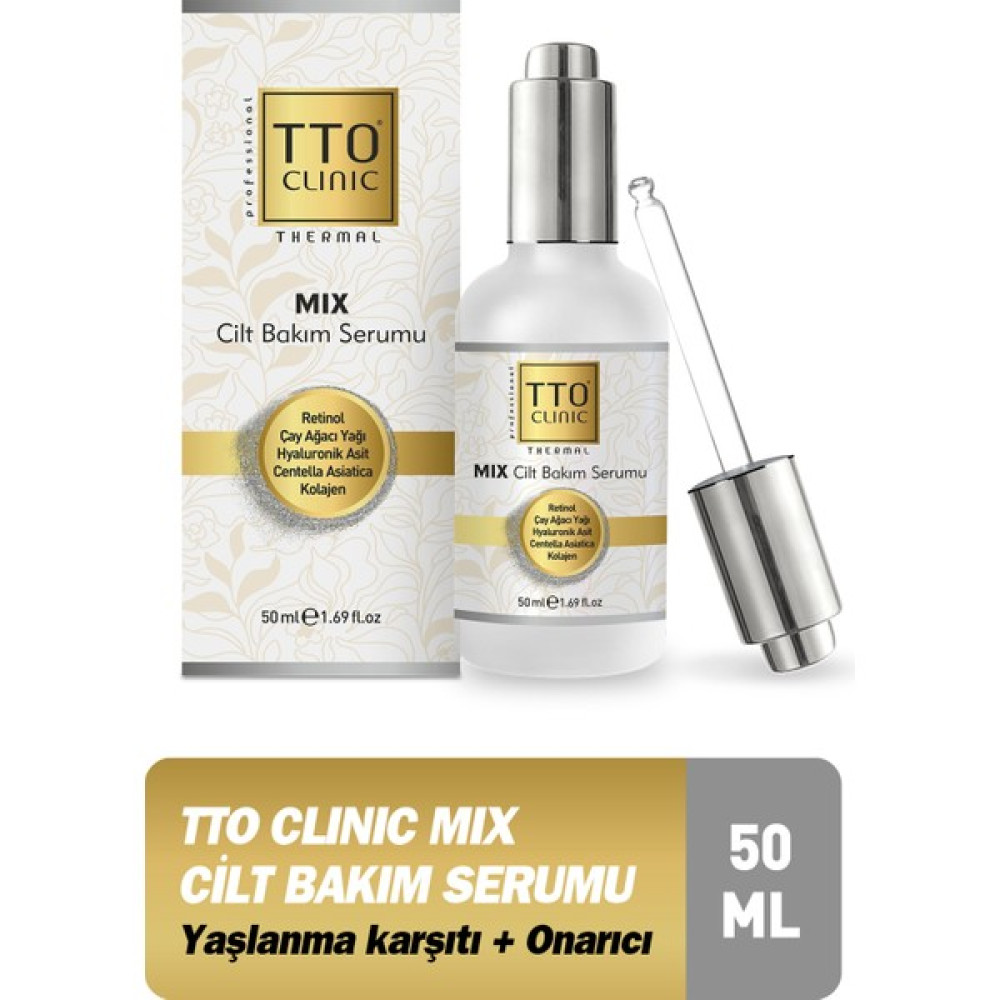 Tto Clinic Mix Cilt Bakım Serumu - Jumbo Boy 50 ml Anti-Aging / Yaşlanma Karşıtı Fiyatı