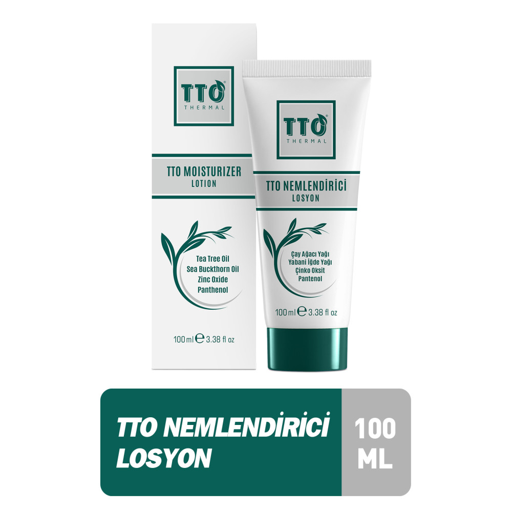 TTO Nemlendirici Losyon 100 ml (ÇAY AĞACI YAĞI / TEA TREE OIL) Cilt ve Yüz Bakımı Fiyatı