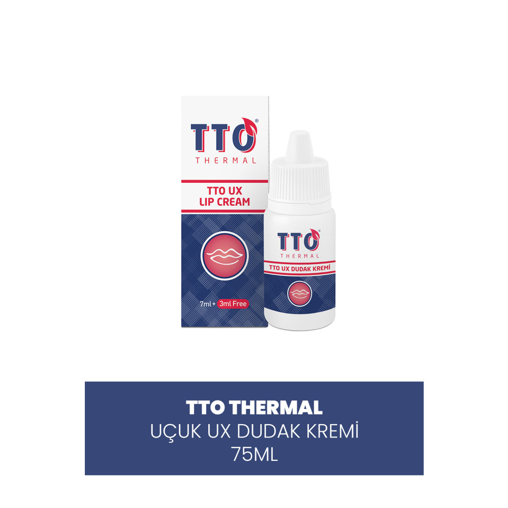 TTO Ux Uçuk Kremi 7 ml 3 ml ( Çay Ağacı Yağı / Tea Tree Oil ) Dudak Bakımı / Koruyucu Fiyatı