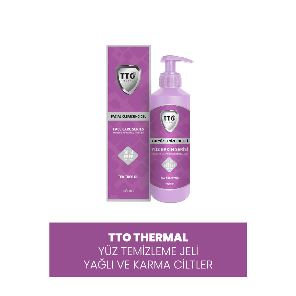 TTO Yüz Temizleme Jeli 150 ml (ÇAY AĞACI YAĞI / TEA TREE OIL) Cilt Temizleme ve Peeling Fiyatı