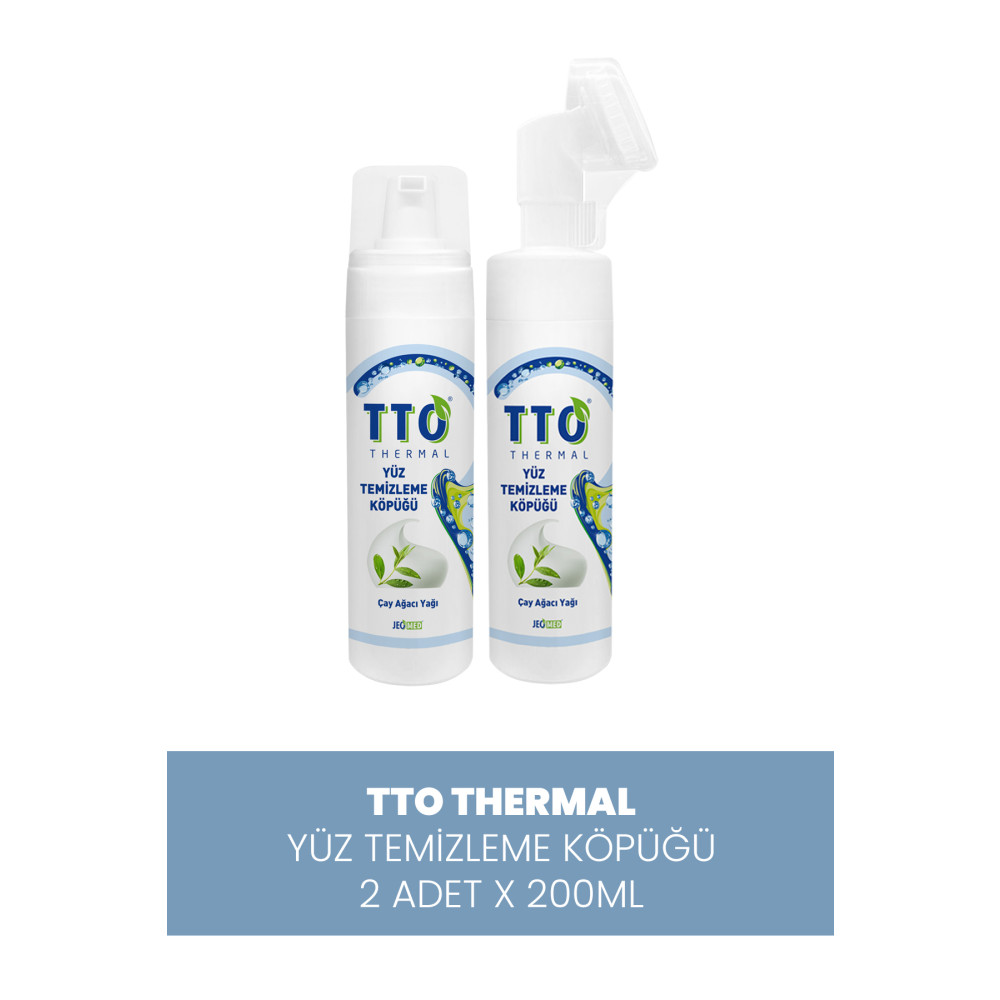 TTO Yüz Temizleme Köpüğü 2li (aplikatörlü Ve Aplikatörsüz) (çay Ağacı Yağı / Tea Tree Oıl) Cilt Temizleme ve Peeling Fiyatı