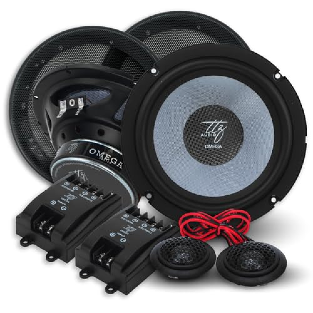 TTZ Audio® 2-Way 6.5 Inch Component Car Speakers Set 240 Watts Car Speakers & Subwoofer Fiyatı