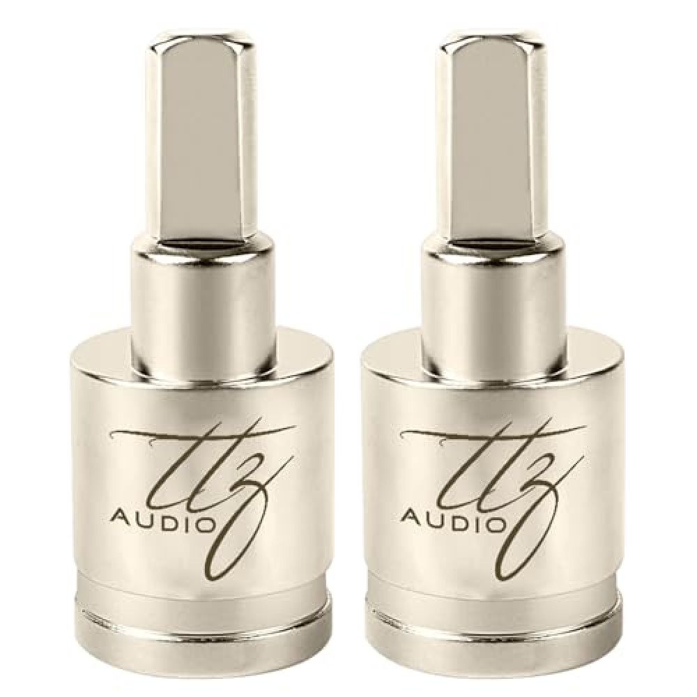 TTZ Audio Car Audio Vehicle Amp Input Reducers (Pair - 0ga to 4ga)