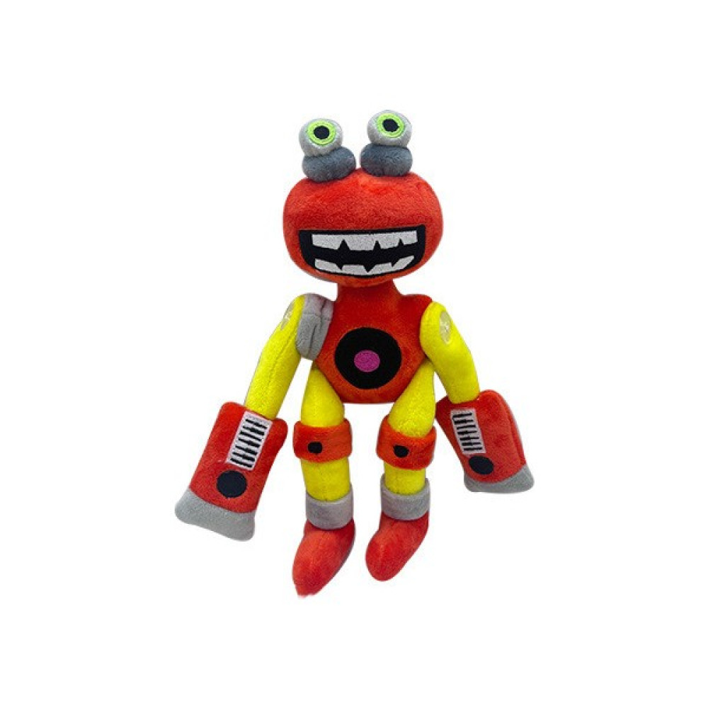 Tu Jin My Singing Monsters Wubbox Plush Toy 16*27CM (Yurt Dışından) - Kırmızı - Sarı - 16cm Peluş Oyuncaklar Fiyatı