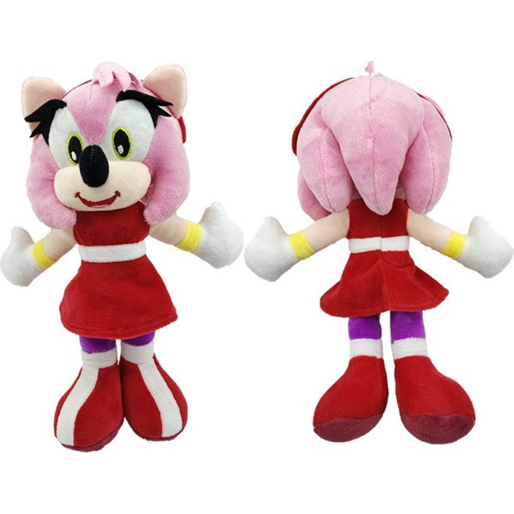 Tu Jin Sonic Yumuşak Oyuncak Peluş 30CM Amy (Yurt Dışından) - Kırmızı Peluş Oyuncaklar Fiyatı