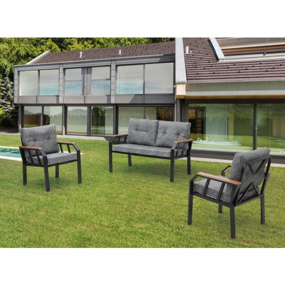Tu Tienda Bahçe Balkon Kafe Mobilyası 2+1+1 - Krem Bahçe Mobilyası Takımı Fiyatı