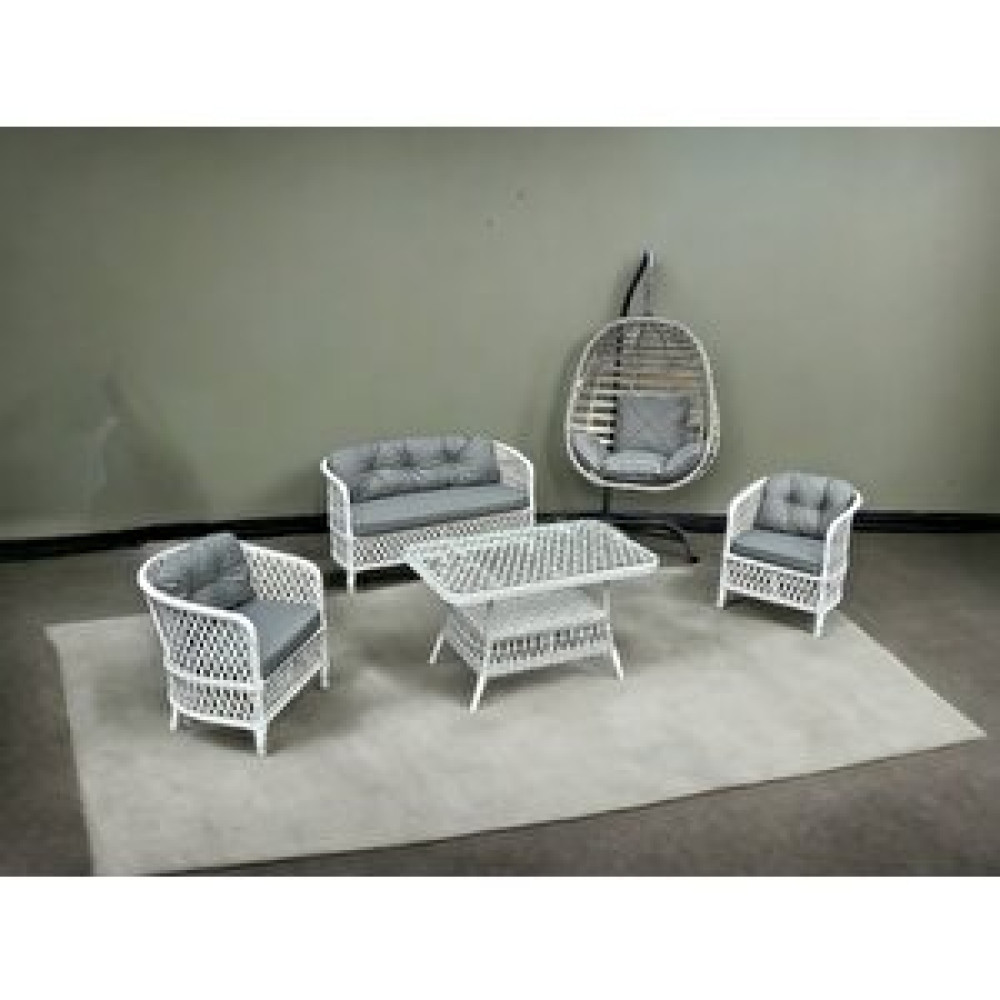 Tu Tienda Tire Rattan 2 1 1 Masa Bahçe Balkon Mobilyası Gümüş Gri Bahçe Mobilyası Takımı Fiyatı