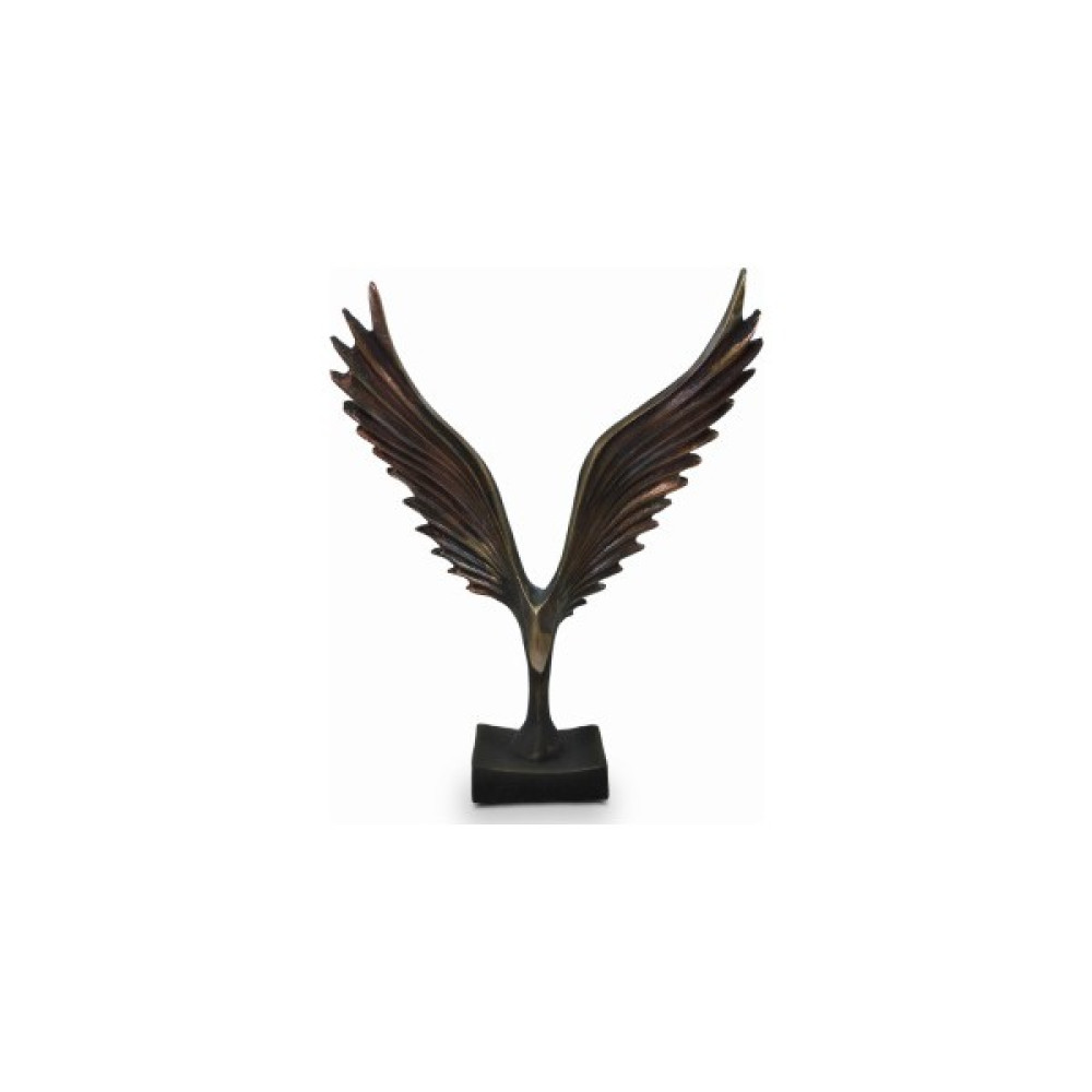 Tual Hobi Sanat Dekoratif Modern Kartal Heykeli (32X24CM) - Bronz Biblo Fiyatı