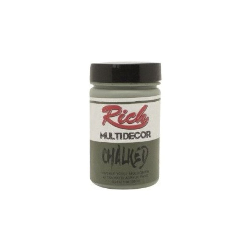 Tual Hobi Sanat Rich Multidecor Chalked 4570 Küf Yeşili 100ML Akrilik Boya Fiyatı