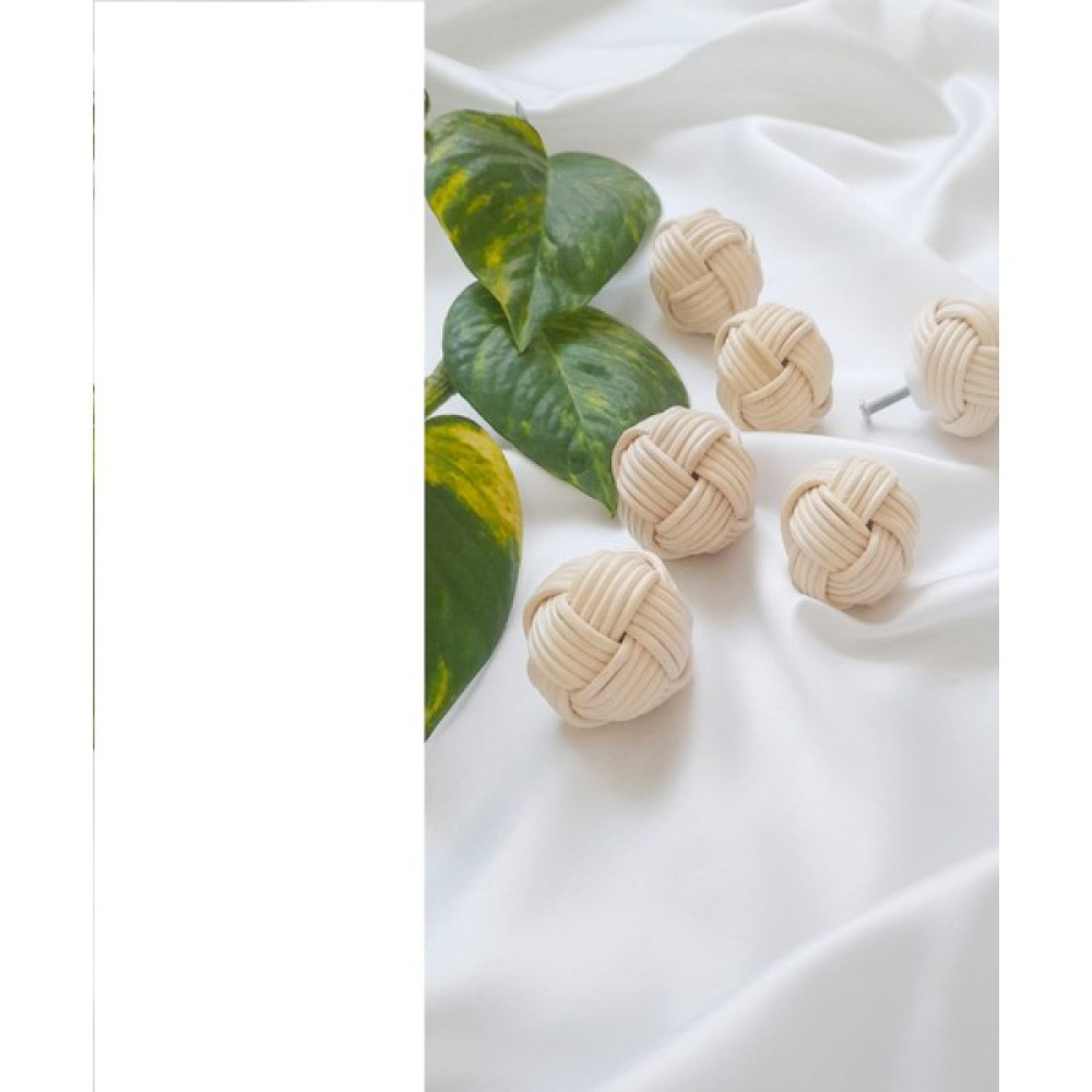 Tubeyd Makrome Bambu Rattan Yuvarlak Kulp Nalburiye & Hırdavat Fiyatı