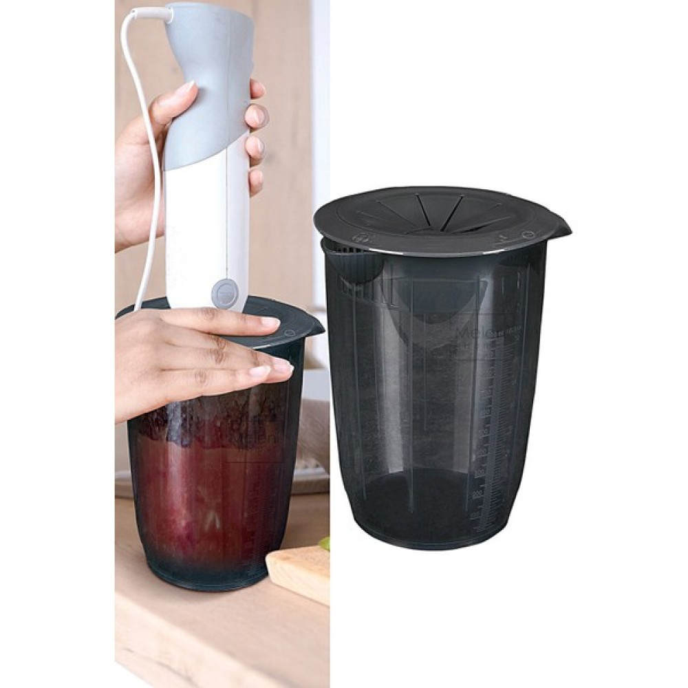 Tubi Home Kapaklı Mikser Blender Kabı Sıçratmayan Çırpma Mikser Kabı - Renkli Eşya Saklama Kutusu Fiyatı