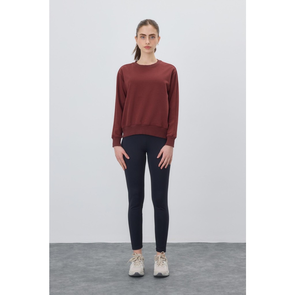 Tubia Kadın Basic Şardonsuz Çikolata Renk Sweatshirt Giyim & İç Giyim Fiyatı