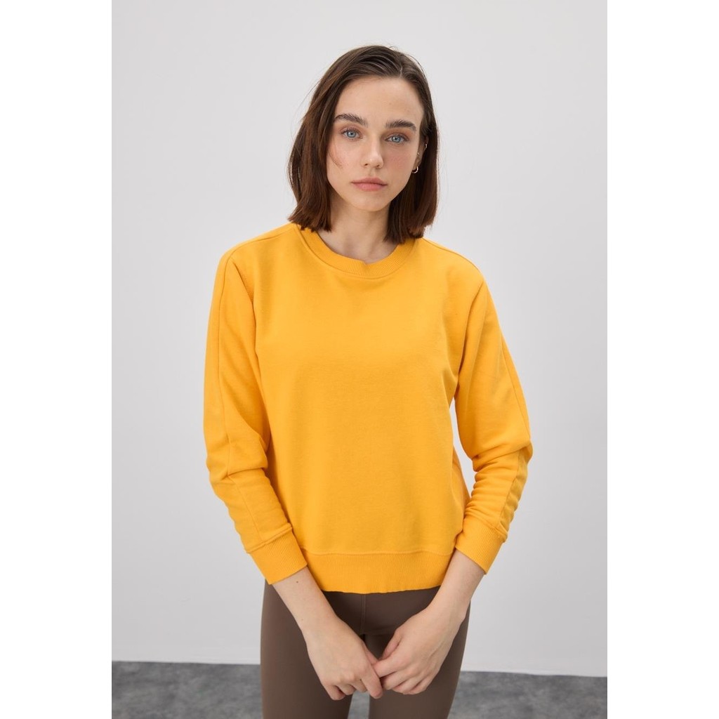 Tubia Kadın Kayısı Renk Basic Sweatshirt Giyim & İç Giyim Fiyatı