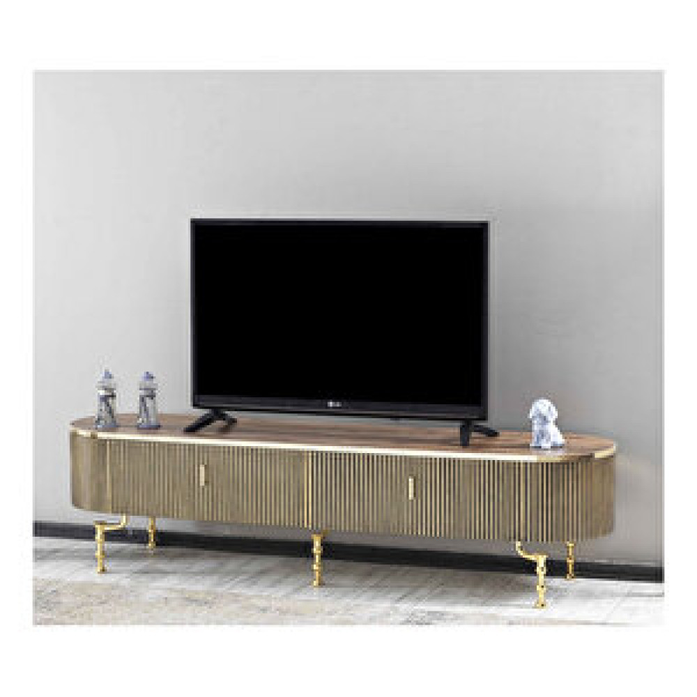 Tubihome Dekoratif Tv Ünitesi, Ceviz Tv Ünitesi / Sehpası Fiyatı