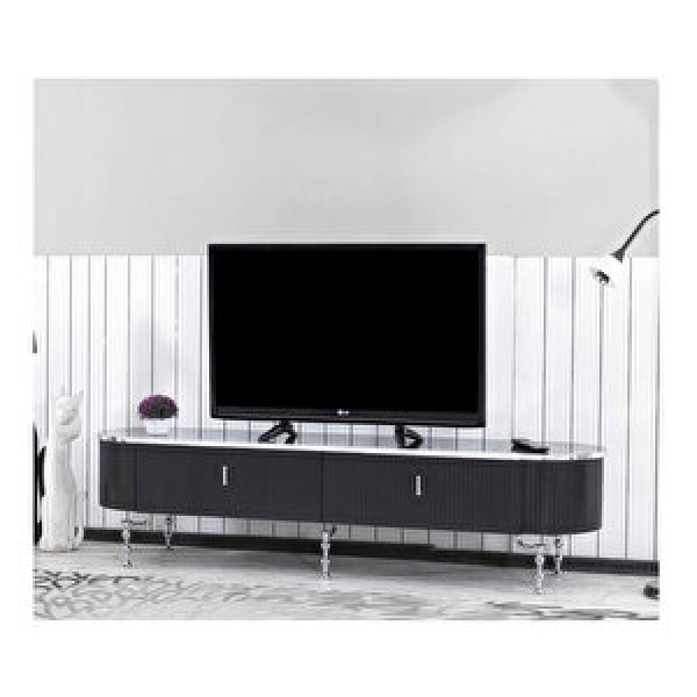Tubihome Dekoratif Tv Ünitesi, Siyah Tv Ünitesi / Sehpası Fiyatı