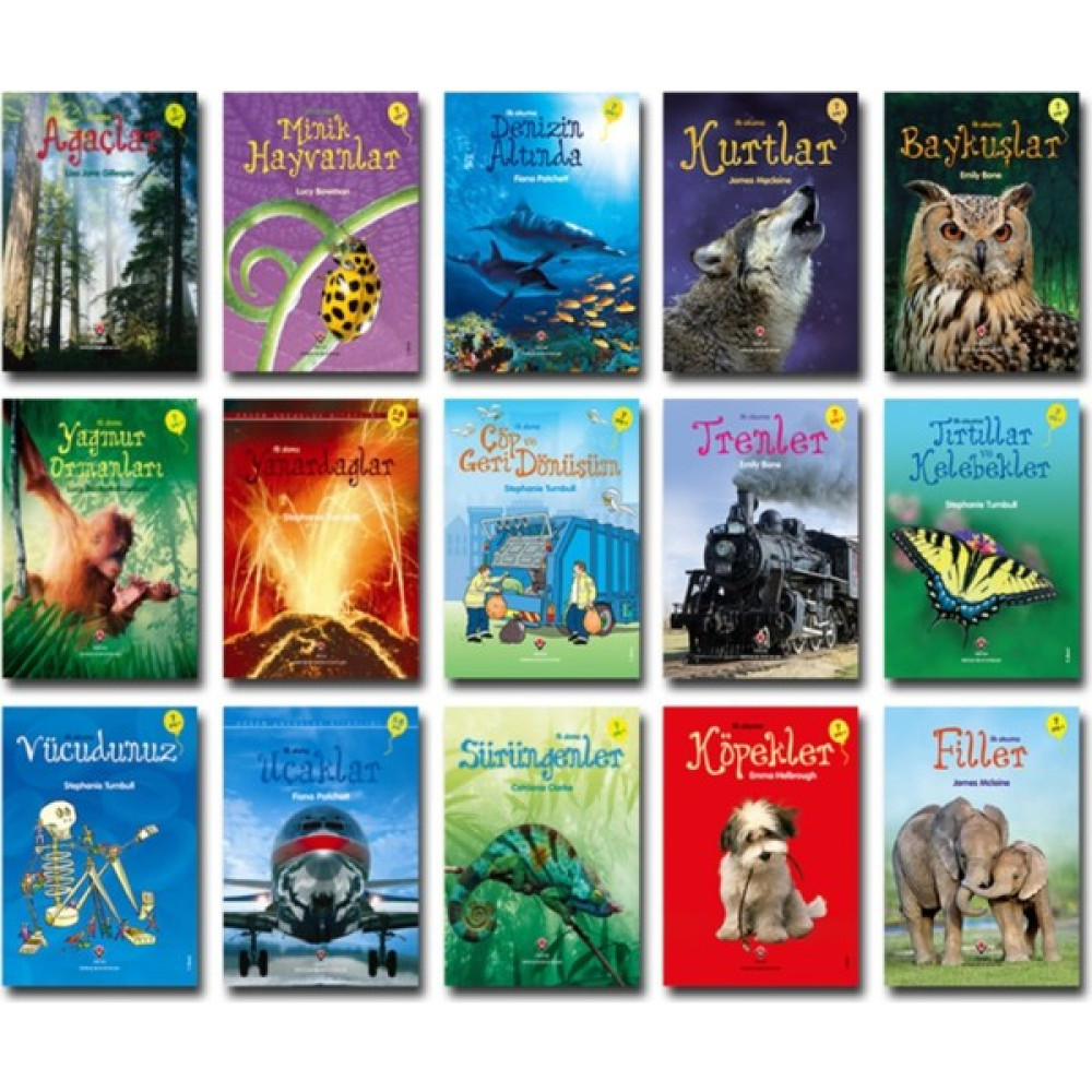 Tübitak Popüler Bilim Ilk Okuma Kitapları 15 Li Set (1. Sınıf ve Okul Öncesi) Set 1 Zihinsel Gelişim Kitapları Fiyatı