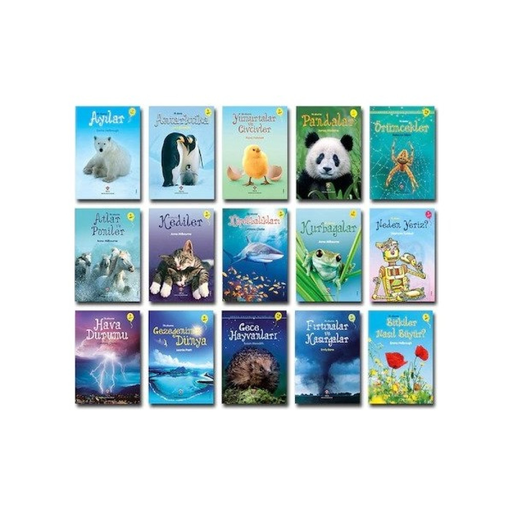 Tübitak Popüler Bilim Ilk Okuma Kitapları 15 Li Set (1. Sınıf ve Okul Öncesi) Set 2 Zihinsel Gelişim Kitapları Fiyatı