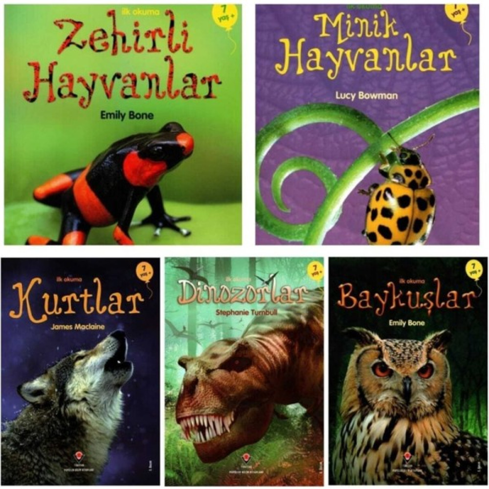 Tübitak Popüler Bilim Ilk Okuma Kitapları 5 Kitap Set (7+ Yaş) Set 3 Zihinsel Gelişim Kitapları Fiyatı