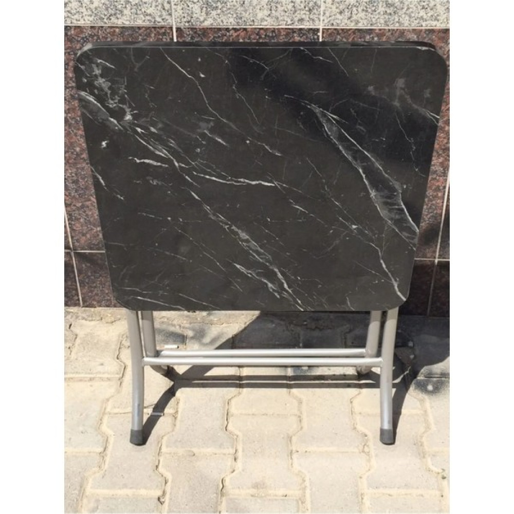 Tubix Katlanır Balkon Masası 60X60 cm - Ahşap - Siyah - 60 x 60 cm Yemek & Mutfak Masası Fiyatı