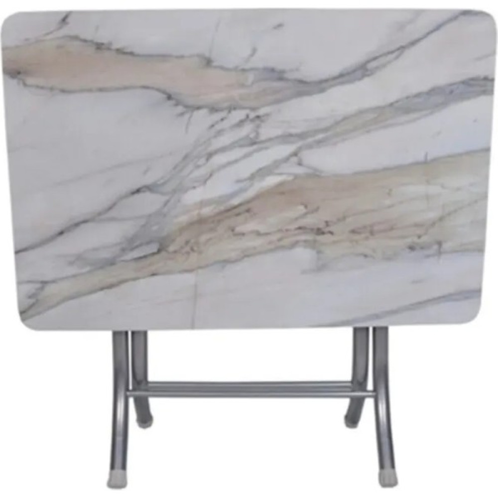 Tubix Krem Mermer Desenli Katlanır Balkon Masası - 60X90 cm - 60 x 90 cm Yemek & Mutfak Masası Fiyatı