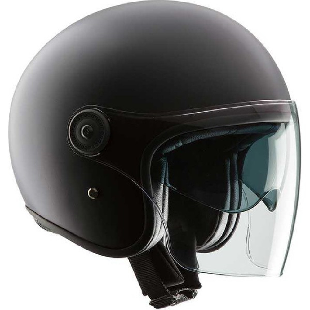 Tucano Urbano El Fast Yarım Kask Mat Siyah - Renkli Motorsiklet Kaskları Fiyatı