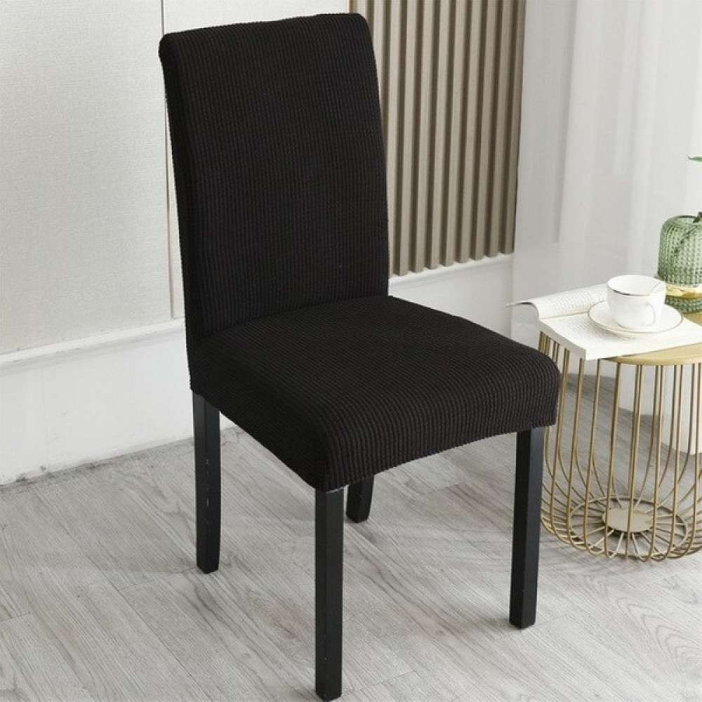 Tuchmall Sandalye Kılıfı, Sandalye Örtüsü Yıkanabilir Lastikli ve Esnek 1 Adet - 35 x 50 cm - Siyah Koltuk & Kanepe Örtüsü Fiyatı