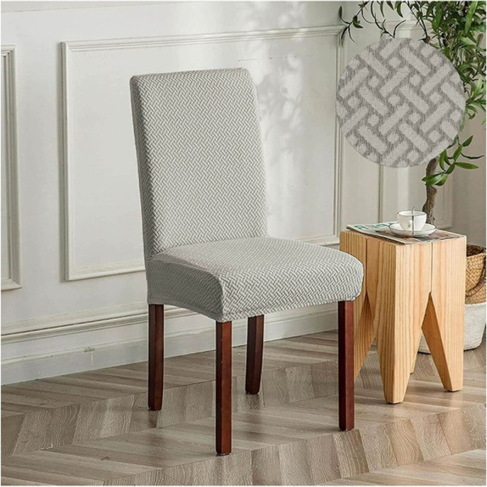 Tuchmall Sandalye Örtüsü Yüksek Kaliteli ve Esnek Yıkanabilir Sandalye Kılıfı Tuğla Desen 1 Adet - 35 x 50 cm - Krem Koltuk & Kanepe Örtüsü Fiyatı