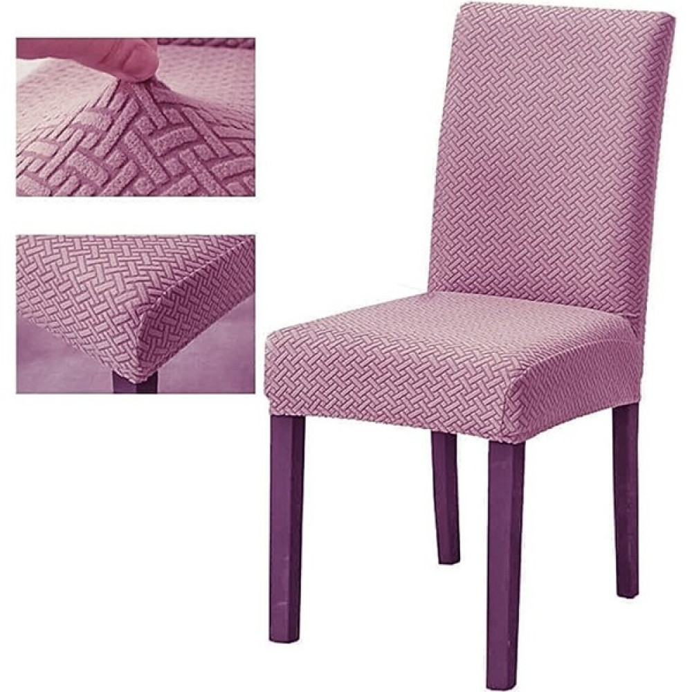 Tuchmall Sandalye Örtüsü Yüksek Kaliteli ve Esnek Yıkanabilir Sandalye Kılıfı Tuğla Desen 1 Adet - 35 x 50 cm - Pembe Koltuk & Kanepe Örtüsü Fiyatı