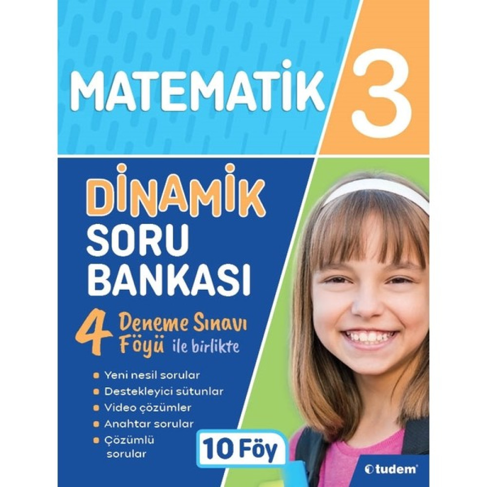 Tudem 3. Sınıf Dinamik Matematik Soru Bankası Kaynak Kitapları Fiyatı